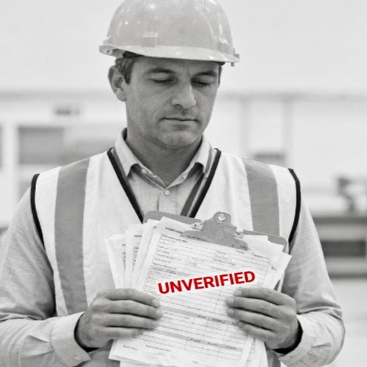 Manual paper-based compliance process
